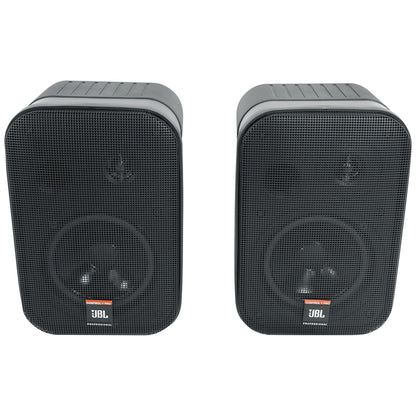 Pair JBL C1PRO Control 1 PRO Black 5.25" Wall Mount Home/Commercial Speakers