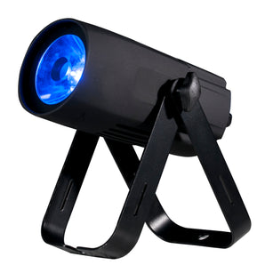 American DJ ADJ SABER SPOT RGBW Compact 15W LED DMX Strobe Effect Pinspot Light