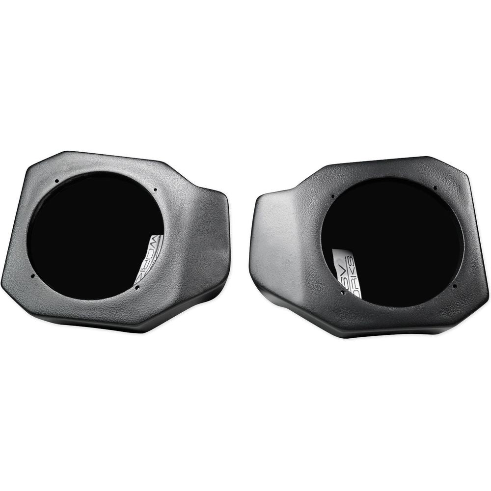 6.5" Front Kick Panel Speaker Pod Enclosures For Polaris Ranger XP1000