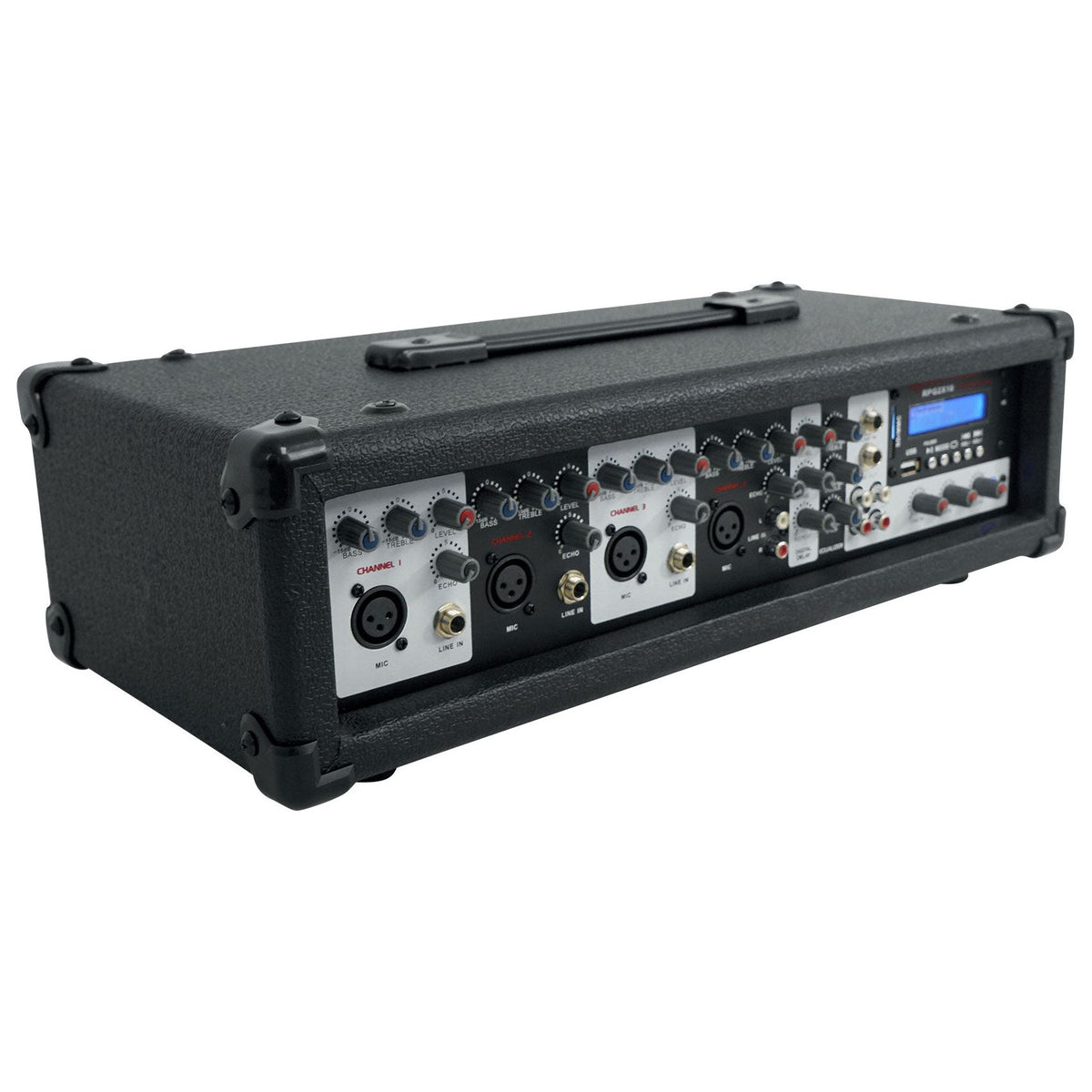 Rockville RPG2X10 V2 BX 2 1800w Powered 4 Ch Mixer/Amplifier w Bluetooth/EQ/Effects