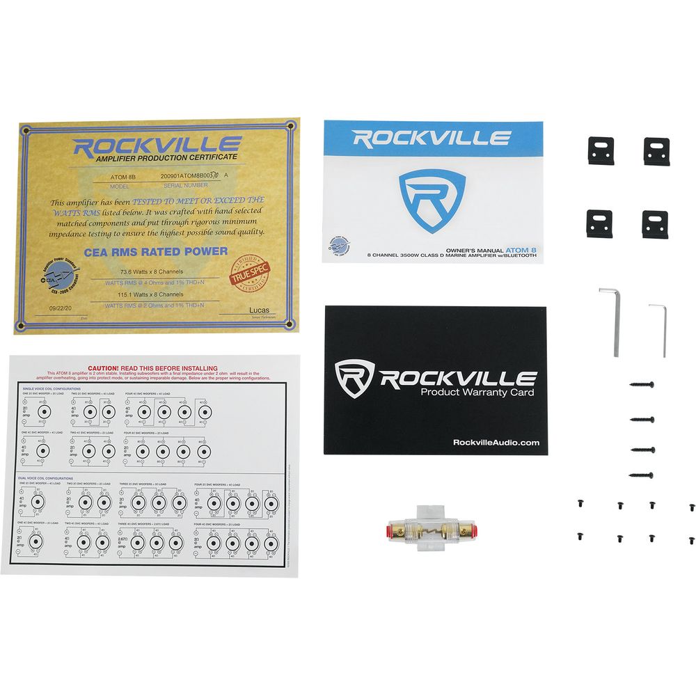 ATOM 8B + RMWK4 Amp Kit Bundle