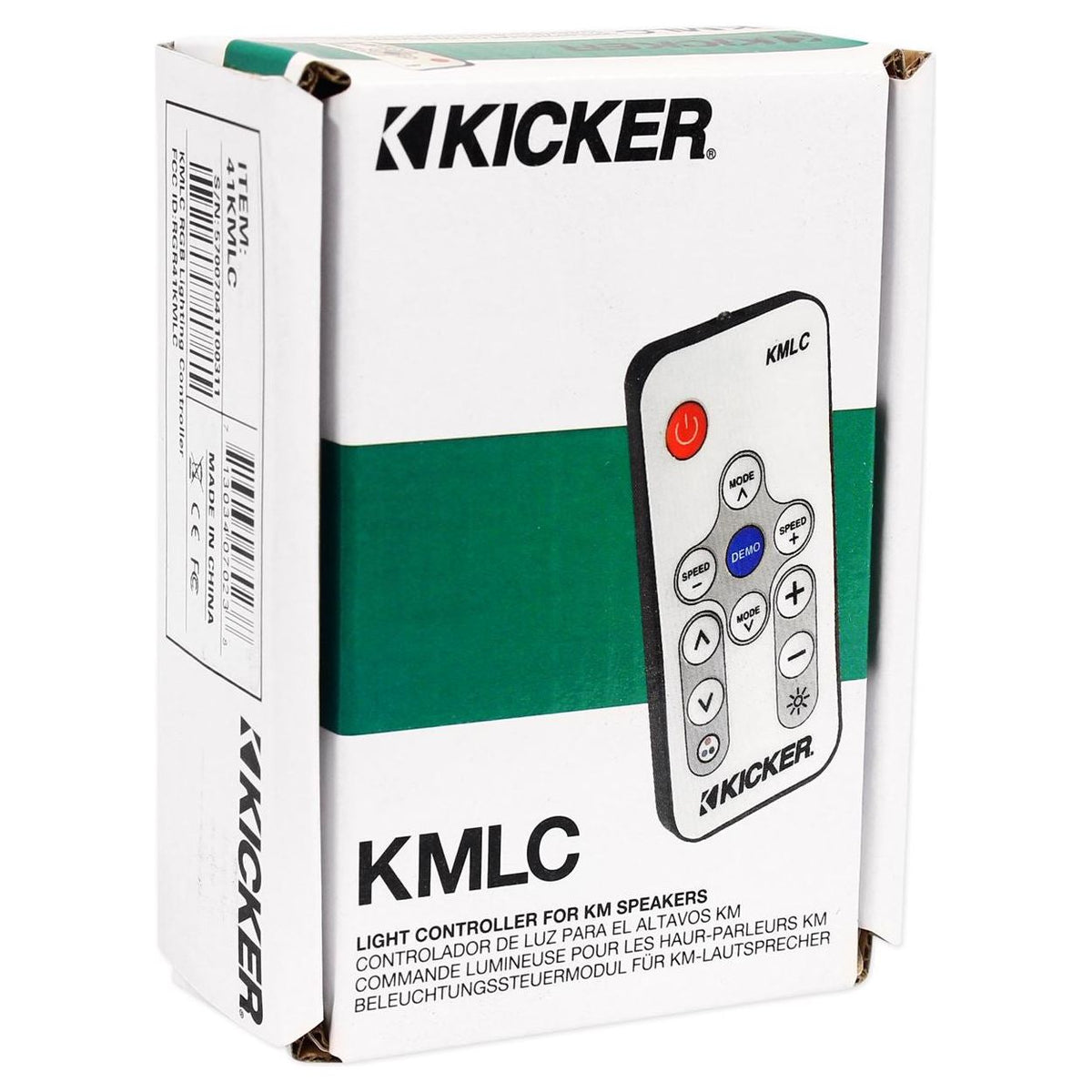 Kicker 41KMLC KMLC LED Light Controller for KM Series Speakers+Speaker