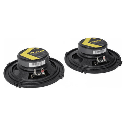 6.5" Component Speaker Set Plus 6.5" Coaxial Speaker Pair
