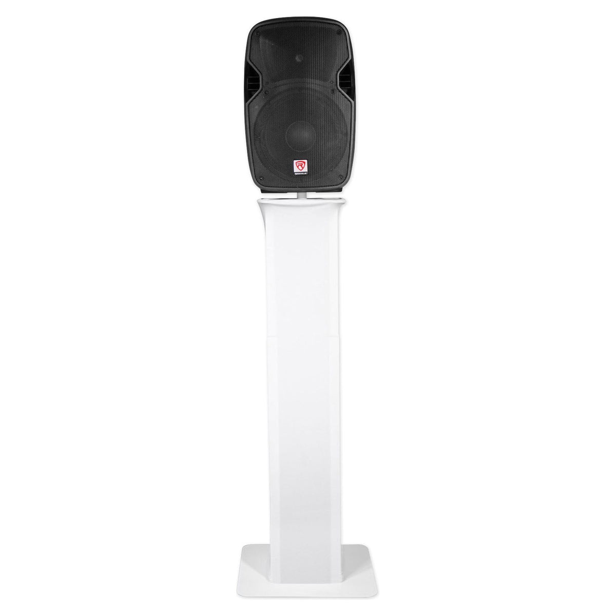 (2) BPA8 8" Powered Active 300W DJ Speakers w Bluetooth+Totem Stands