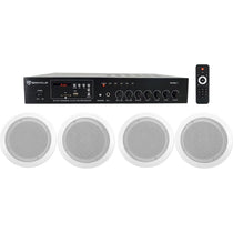 CC65T White 4-Pack + RCS80-1 Bundle