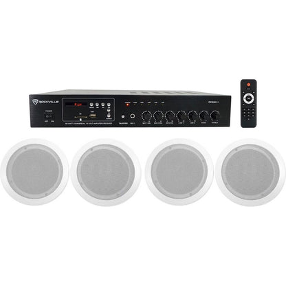 CC65T White 4-Pack + RCS80-1 Bundle