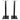 Black 29 Steel Bookshelf Speaker Stands For Polk Audio TSi100 Bookshelf Speakers