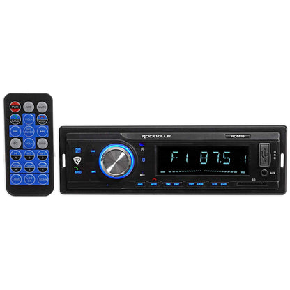 Single-Din Car Digital Media Bluetooth Receiver + Install For 2005 Honda Civic SE