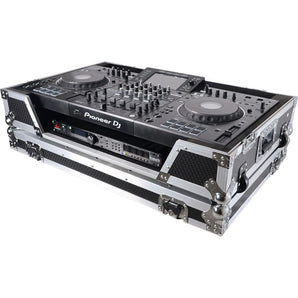 ProX XS-XDJXZ W Case Fits Pioneer XDJ-XZ Wheels Gold Frame 1U Rack Rails