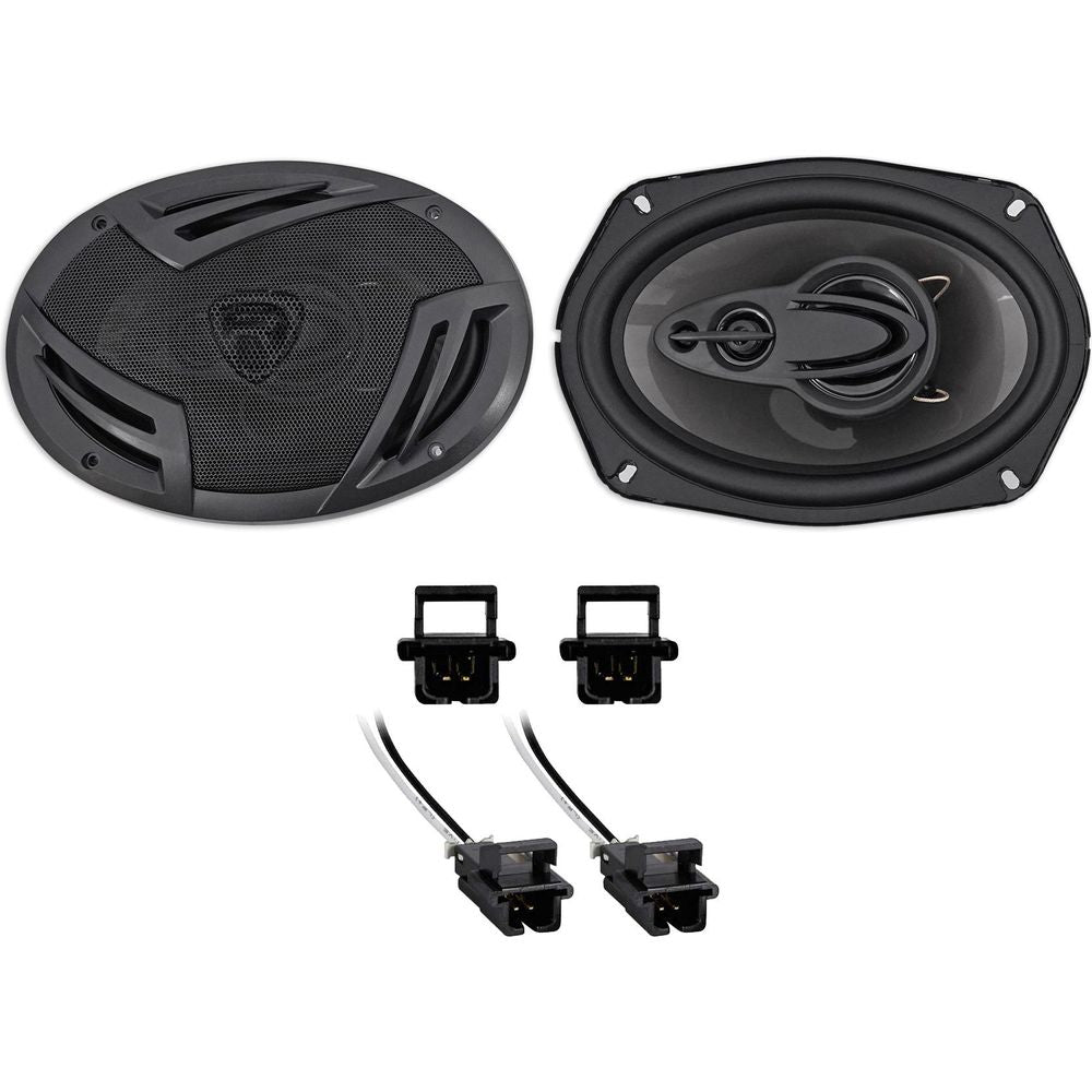 RV69.4A 6x9 Speakers 2-Pack + Metra GM Harness 72-4568 Bundle