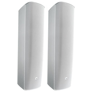 2 JBL CBT 1000 1500w 2-Way Swivel Wall Mount Line Array Column Speakers in White
