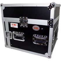 T-8MRSS 8U + 10U Slant Combo Rack Flight Case