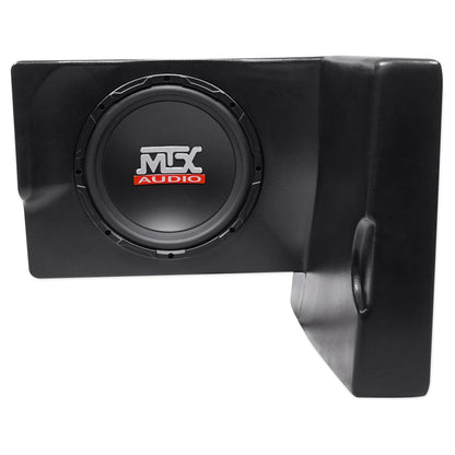 10" 500w Powered Under-Seat MTX Subwoofer+Enclosure For 2014-17 Polaris Ranger