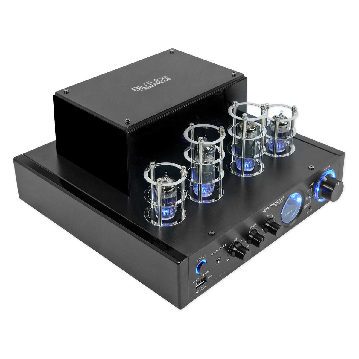 BluTube LED + HP5S-8 BK 4-Pack Bundle
