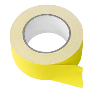 Rockville ROCK GAFF Yellow Gaffers Tape 2" x 100 Ft For Pro Audio/Stage Wire