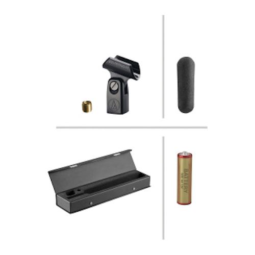 New! Audio Technica AT897 Shotgun Condenser Video/Film/Broadcast Microphone+Case