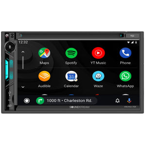 Soundstream VRCPAA-7DR 7" Car Monitor DVD/CD/Carplay/Android/Bluetooth Receiver