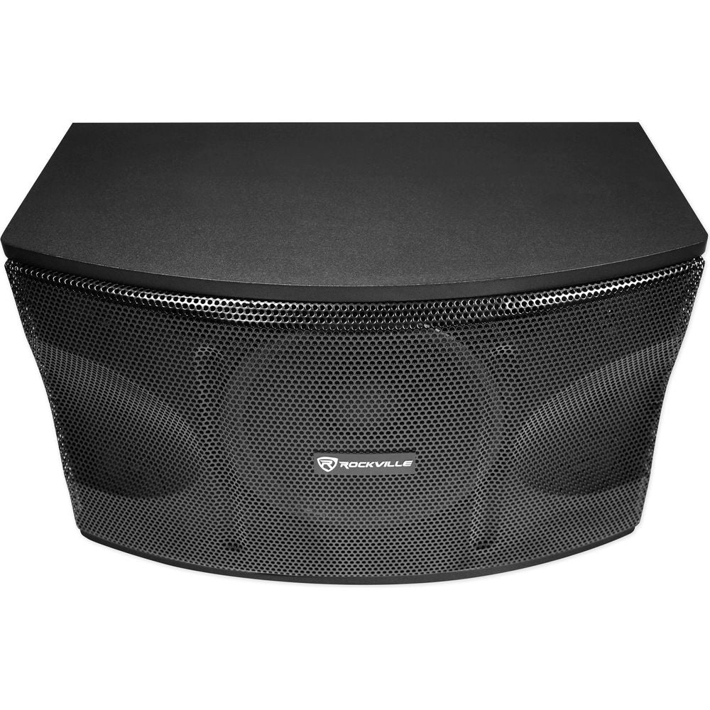 KPS80 8" 3-Way 800W Karaoke/Pro Speakers + Tripod Stands