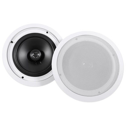 RX113 1500w Home Theater Amplifier Receiver + (4) 8" Ceiling Speakers