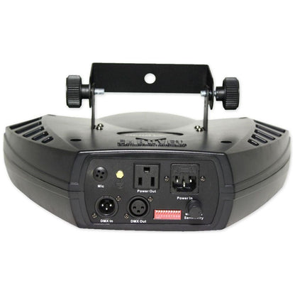 DERBY X DMX-512 Multi Colored LED Derby Club Light +Strobe Light