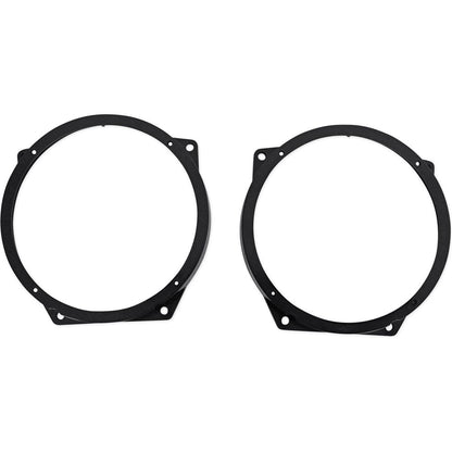 Metra 82-9302 6" To 6.75" Front Speaker Adapter Plates for 2002-08 Mini Cooper