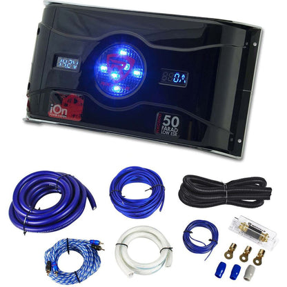 RXC50D + RWK01 0 AWG Amp Kit Bundle