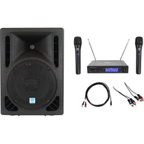 Powered 10" iPad/iPhone/Android/Laptop/T.V. Karaoke Machine/System