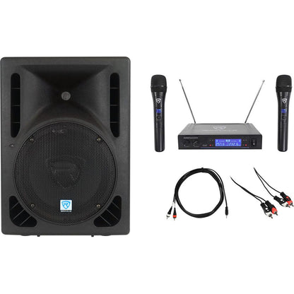 Powered 10" iPad/iPhone/Android/Laptop/T.V. Karaoke Machine/System
