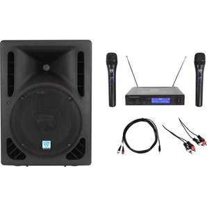 Rockville Powered 10" ipad/iphone/Android/Laptop/T.V. Karaoke Machine/System