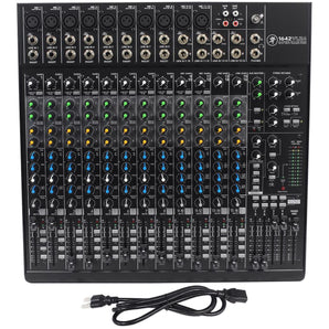 Mackie 1642VLZ4 Mixer 16-channel Compact Analog Low-Noise w/ 10 ONYX Preamps