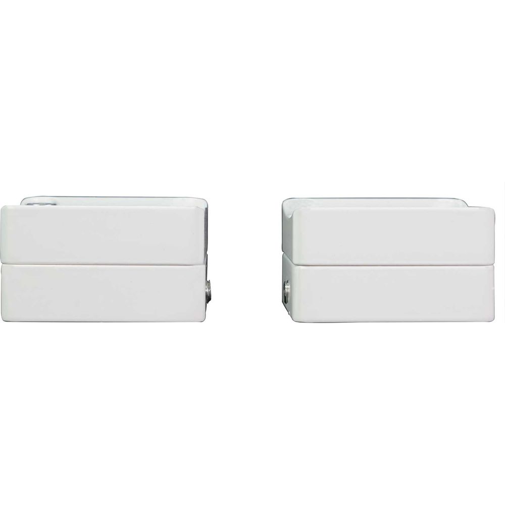 MAC65W White 6.5" Tower Speaker Pods 2-Pack + MAC360W Swivel Clamps Bundle