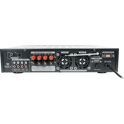 RPA60BT Receiver + HP4S-8 Black 4-Pack Bundle