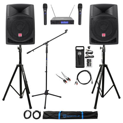 iPad/iPhone/Android/Laptop/TV Youtube Karaoke Machine/System+(3) Mics