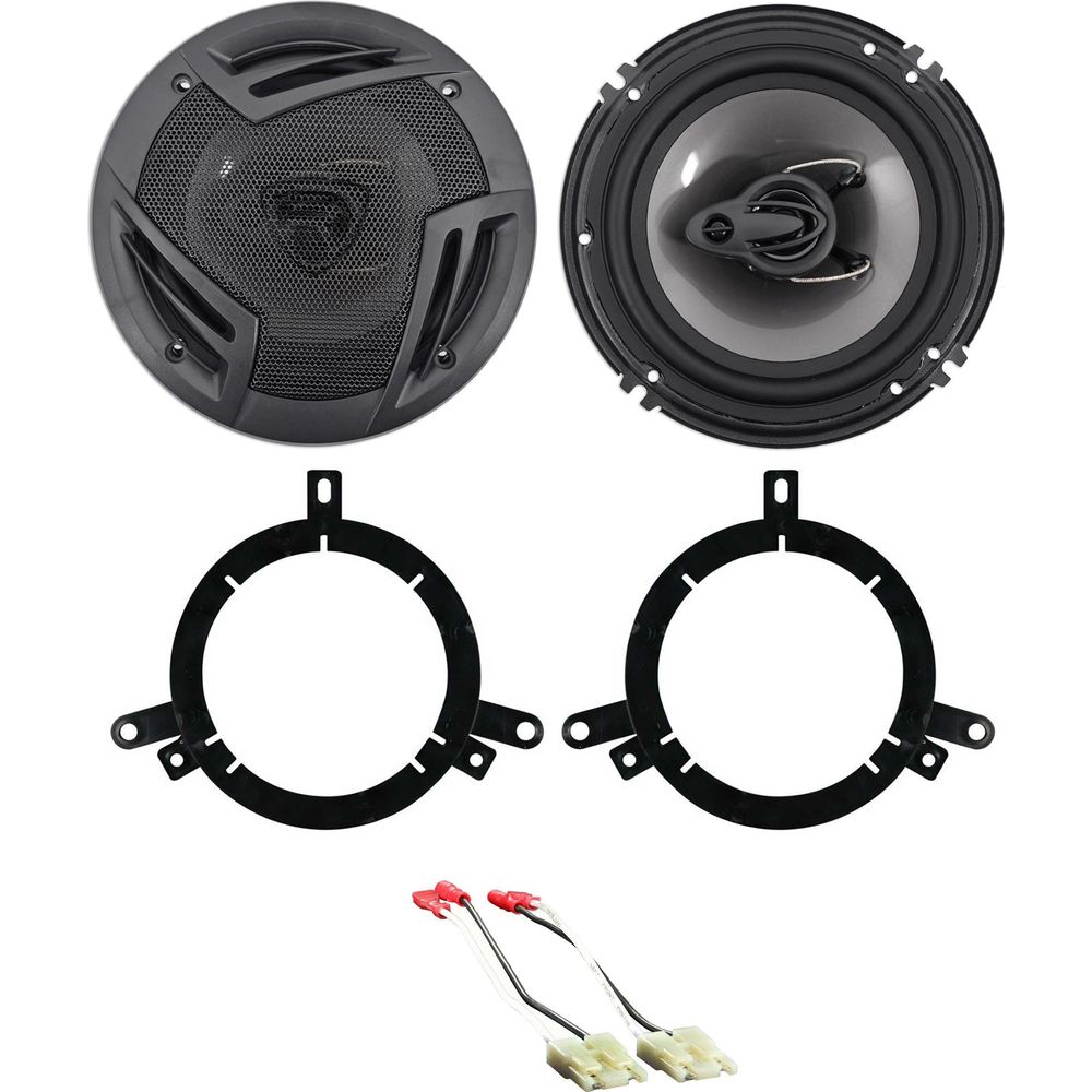 Rockville 6.5" Door Speaker Replacement Kit For 1996-1998 Jeep Grand Cherokee