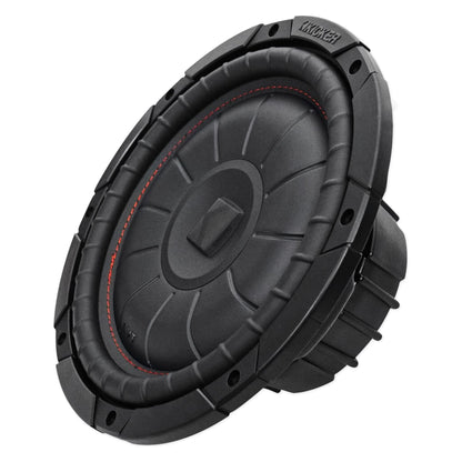 Kicker 43CVT102 COMPVT 10" 800w Slim Shallow Subwoofer+Mono Amplifier+Amp Kit