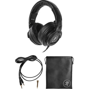 Mackie MC-250 Closed-Back Studio Monitoring Headphones+Tube Headphone Amp