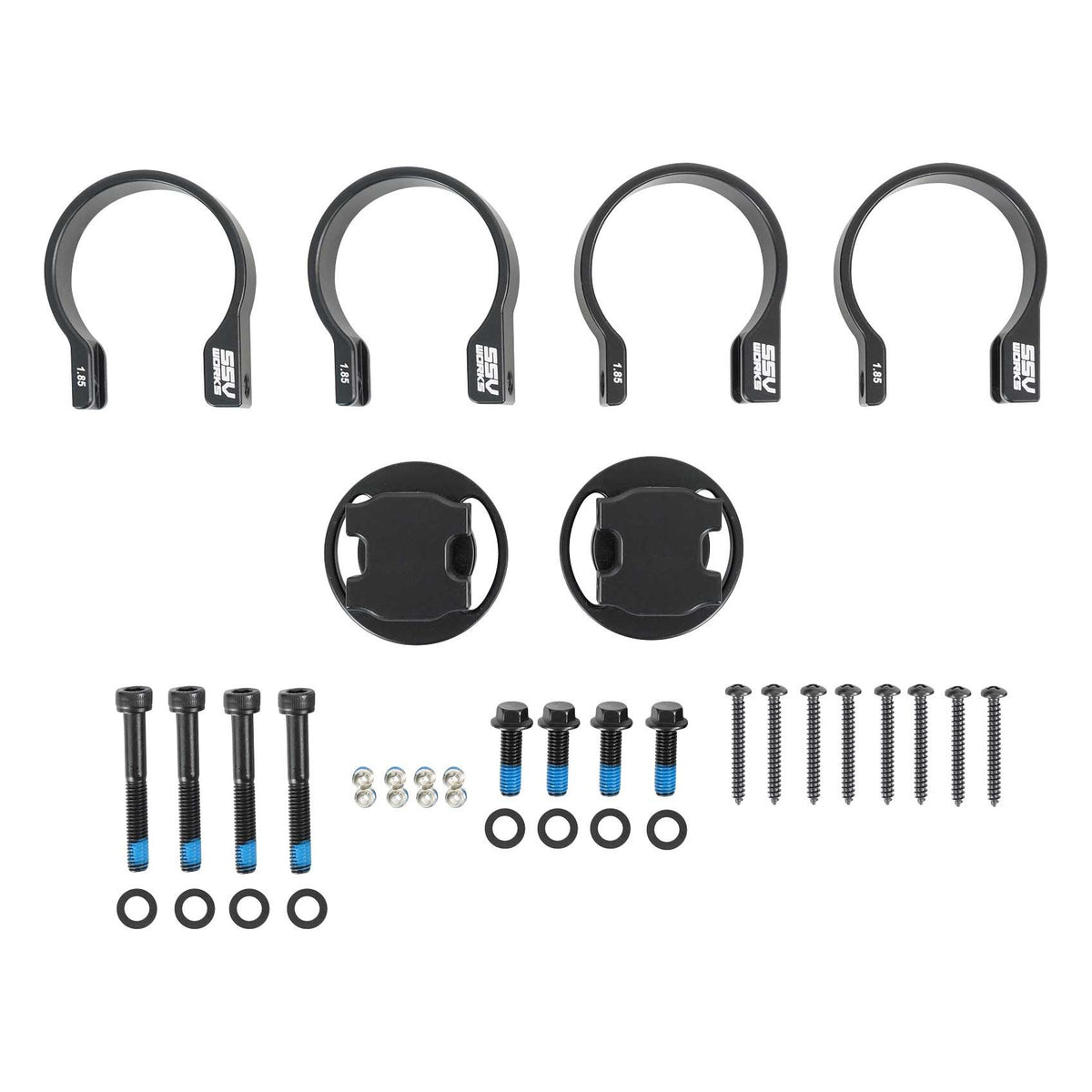 8" Speaker Swivel Cage Pods w/ 1.5" Clamps