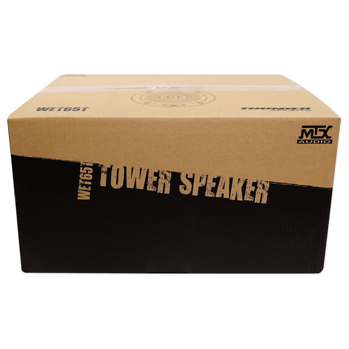 (4) MTX WET65T 6.5" Marine Boat Wakeboard Tower Speakers - Black