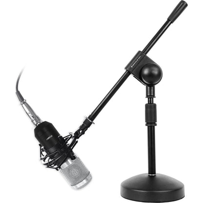 RCM01 Gaming Twitch Microphone Streaming Recording PC Game Mic+Stand