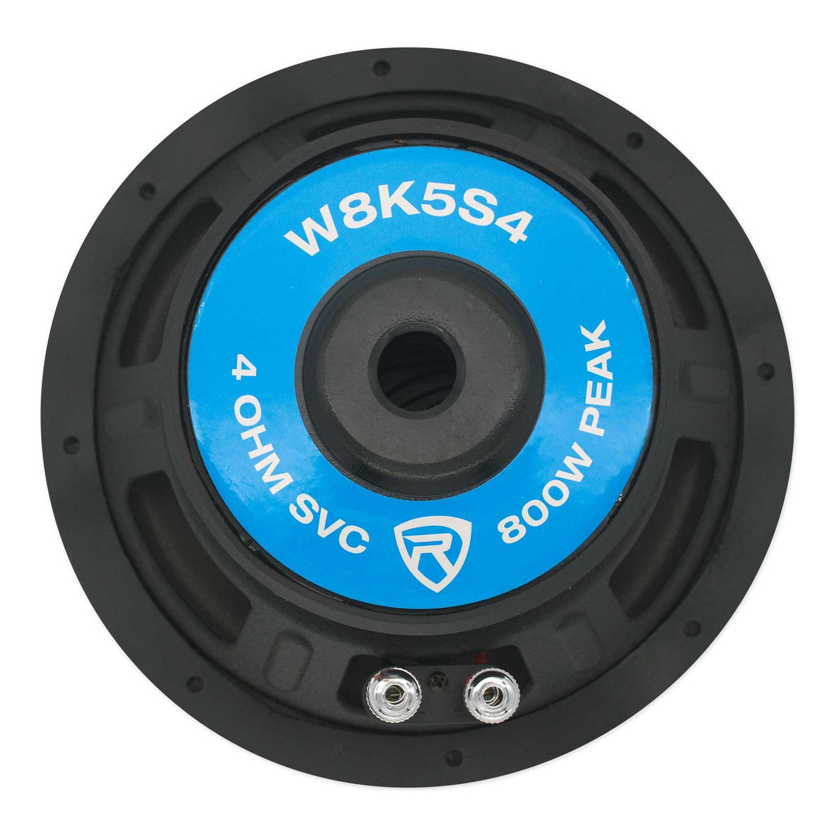 (2) K5 W8K5S4 8" 800W 4 Ohm Car Subwoofers + Mono Amplifier + Amp Kit