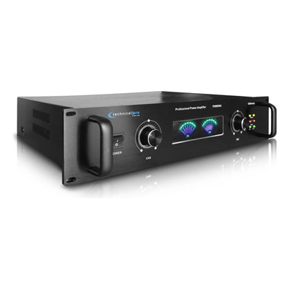 POWER65 6,500W 2-Channel 2U Power Amplifier