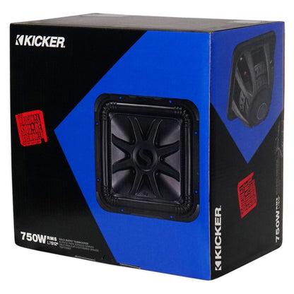 L7S122 12" Solo-Baric Subwoofer + Charcoal LED Grille