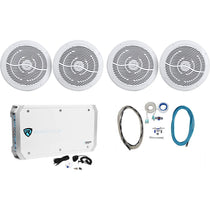 RMC80W 2-Pack + 6‑Channel Amplifier + Wiring Kit Bundle
