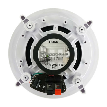 H12X500UBT 6-Zone Receiver & 4x HC55 White 5.25" Speaker Bundle