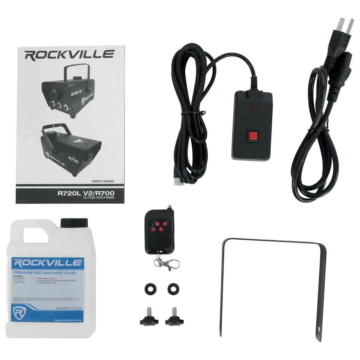 (2) R720L Fog Machines + (4) Mini Strobe LED Lights Bundle