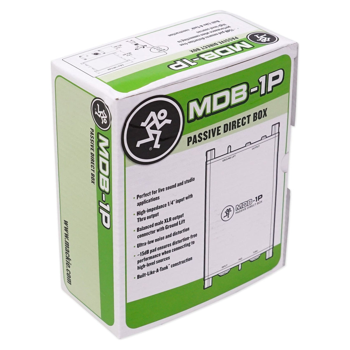 Mackie MDB-1P Passive Direct Box DI Box
