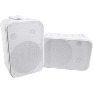 Pair Rockville HP65S 6.5" Outdoor/Indoor Home Theater Speakers w/ Swivel Bracket