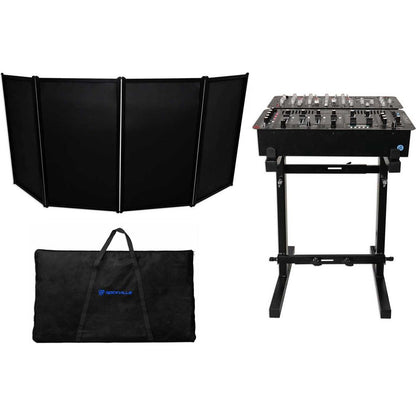 RFAAB DJ Event Facade Booth + RXS20 Portable Mixer Stand