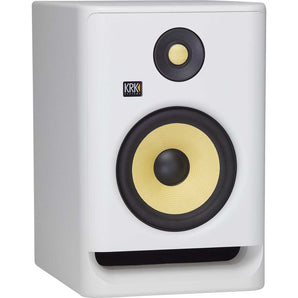 KRK ROKIT RP7 G4 7" Bi-Amped Studio Monitor DSP Speaker White Noise Edition