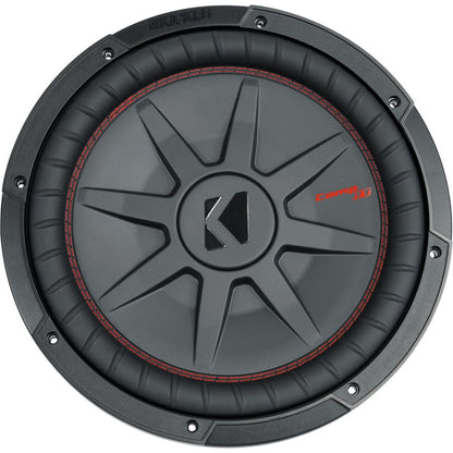 CompRT 1000W 12" Shallow Subwoofer + RSTS12 Sealed Enclosure + Install Kit